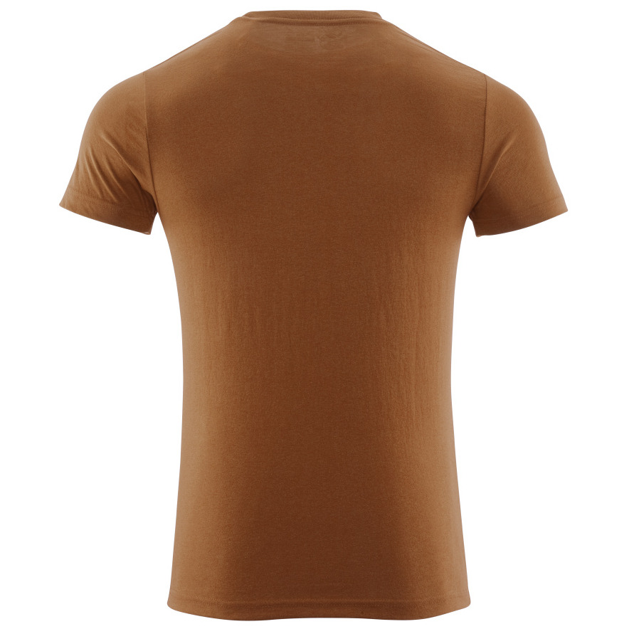 T-Shirt, moderne Passform T-shirt Größe 2XLONE, Nussbraun Produktbild img4 L