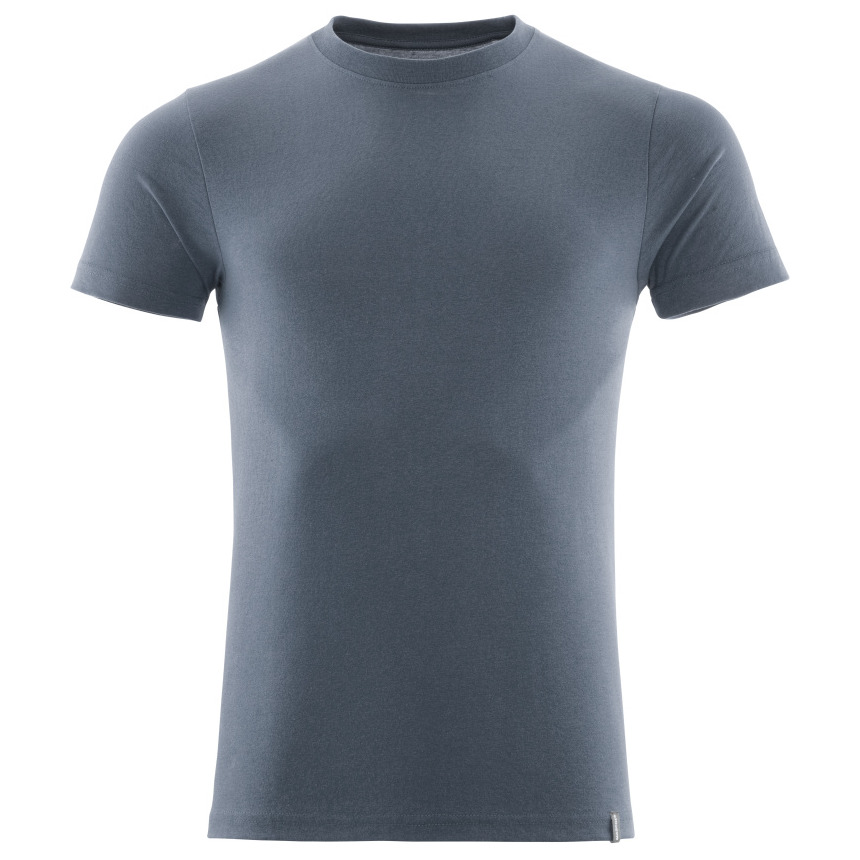 T-Shirt, moderne Passform T-shirt Größe 5XLONE, steinblau Produktbild img1 L