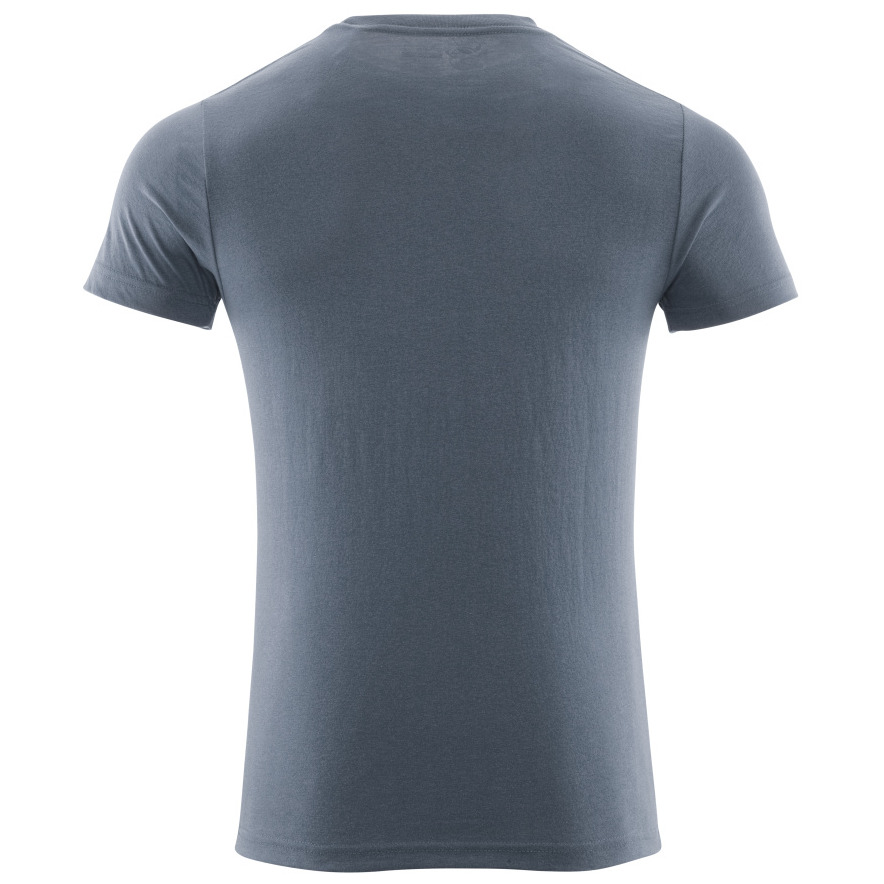 T-Shirt, moderne Passform T-shirt Größe 5XLONE, steinblau Produktbild img4 L