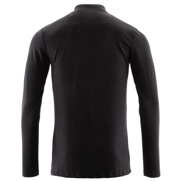 Polo-Shirt, Langarm, ProWash® Polo-shirt Größe 3XLONE, vollschwarz Produktbild img4 L