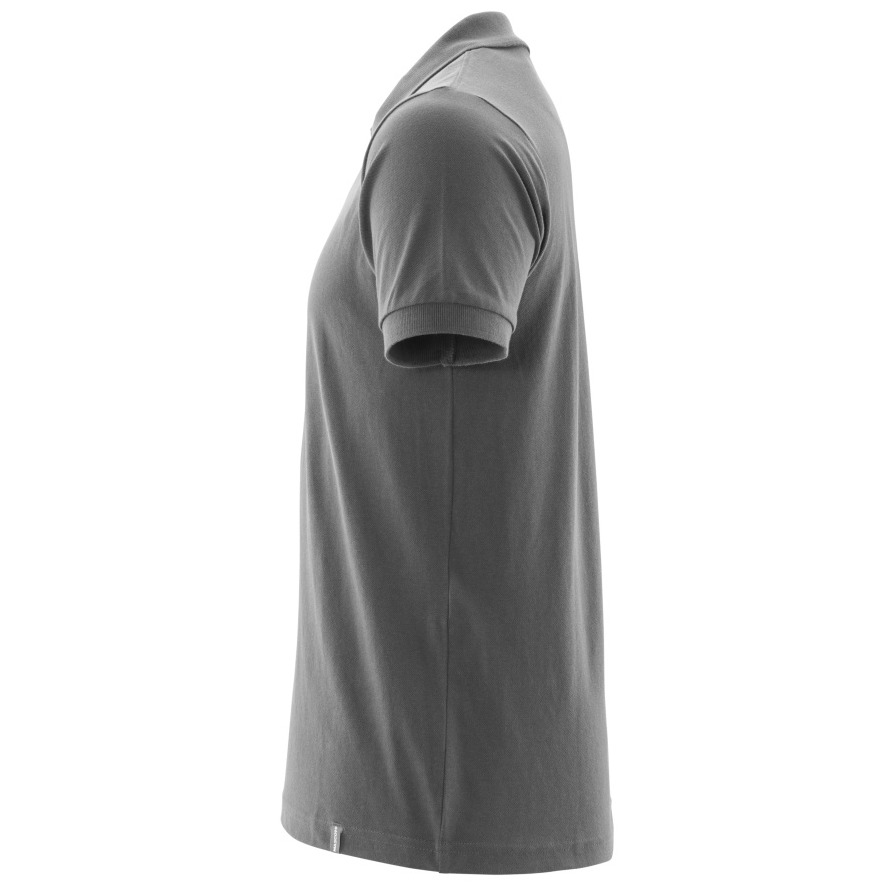 Polo-Shirt,moderne Passform Polo-shirt Größe 5XLONE, dunkelanthrazit Produktbild img3 L