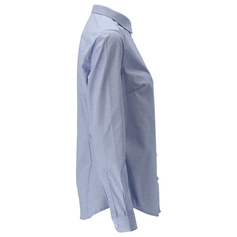 Hemd, klassische Damenpassform, Stretch Damenbluse Größe 36, hellblau Produktbild img5 L