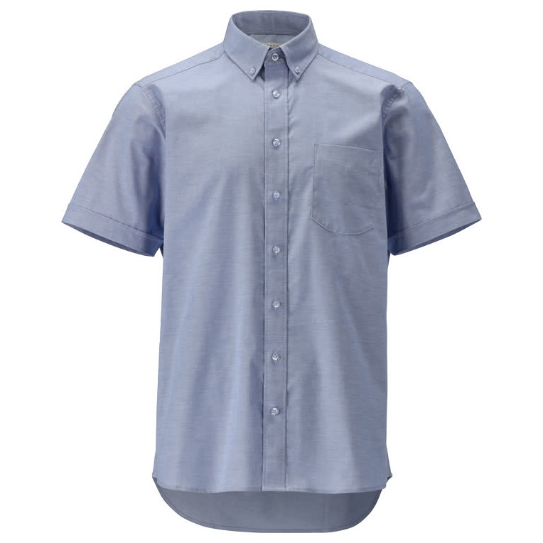 Hemd, Kurzarm, moderne Passform, Stretch Größe 37-38, hellblau Produktbild img1 L