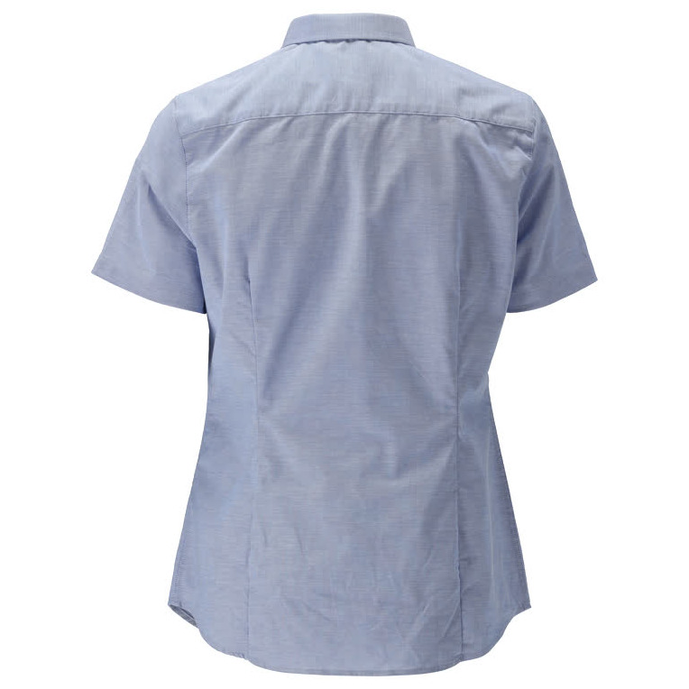 Hemd, Kurzarm, klassische Damen, Stretch Damenbluse Größe 38, hellblau Produktbild img4 L