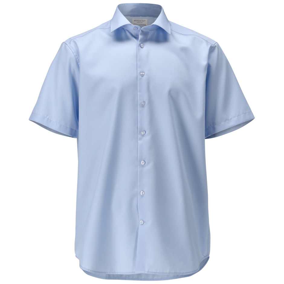 Hemd, Kurzarm, klassische Passform Größe 49-50, hellblau Produktbild img1 L