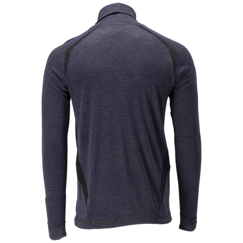 Funktionsunterhemd, Rollkragen, Wolle Unterhemd Multisafe Größe 5XL, schwarzblau Produktbild img4 L