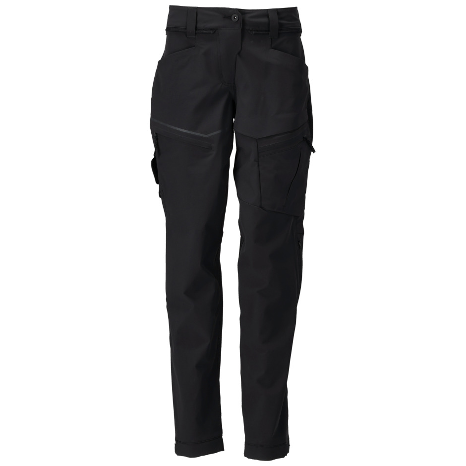 Funktionshose, stretch, Damenpassform Hose Größe 82C54, schwarz Produktbild img1 L
