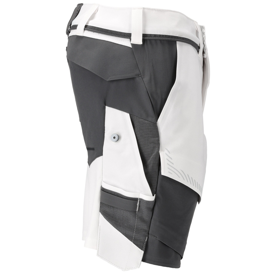 Shorts, Stretch, geringes Gewicht Shorts Größe 29C48, weiss/Anthrazitgrau Produktbild img5 L