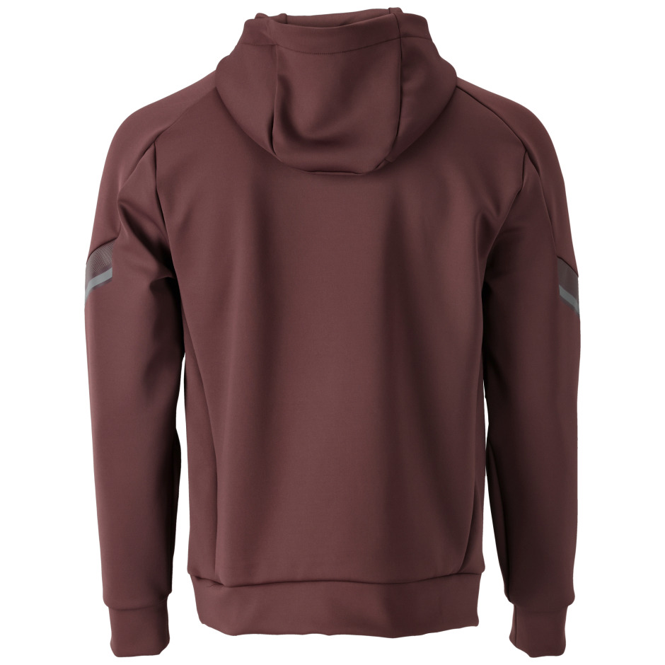 Fleece Kapuzensweatshirt mit MASCOT-Logo Kapuzensweatshirt Größe 4XL, bordeaux Produktbild img4 L