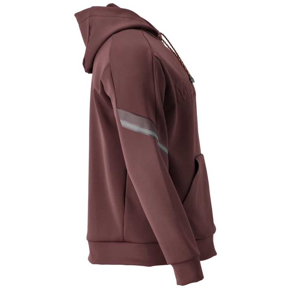 Fleece Kapuzensweatshirt mit MASCOT-Logo Kapuzensweatshirt Größe 4XL, bordeaux Produktbild img5 L