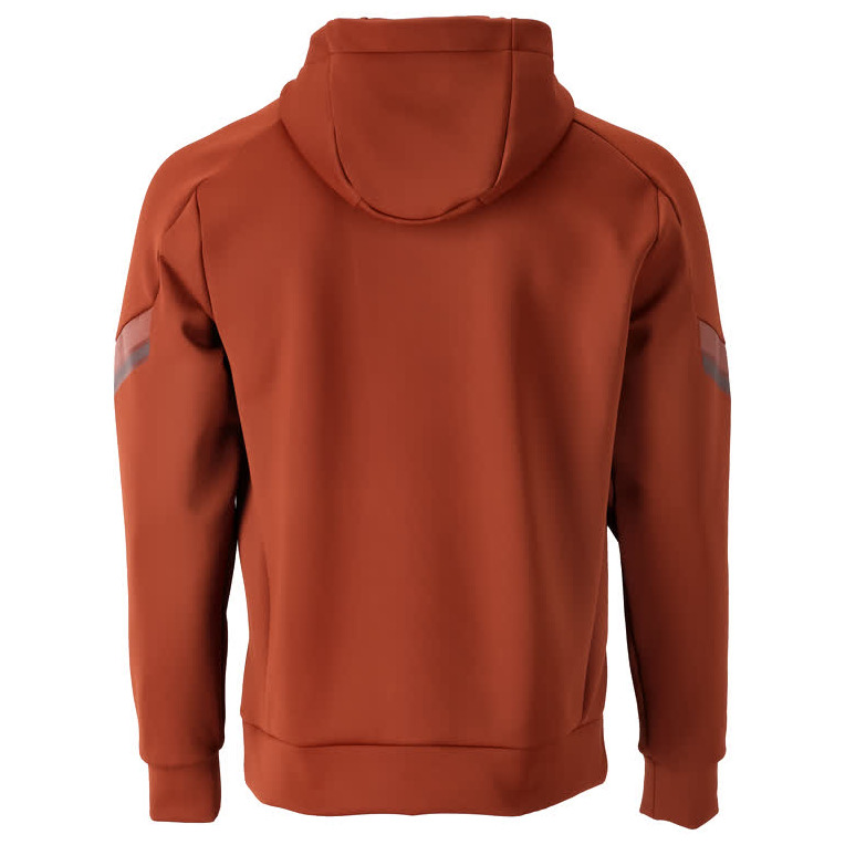 Fleece Kapuzensweatshirt mit MASCOT-Logo Kapuzensweatshirt Größe XS, Herbstrot Produktbild img4 L