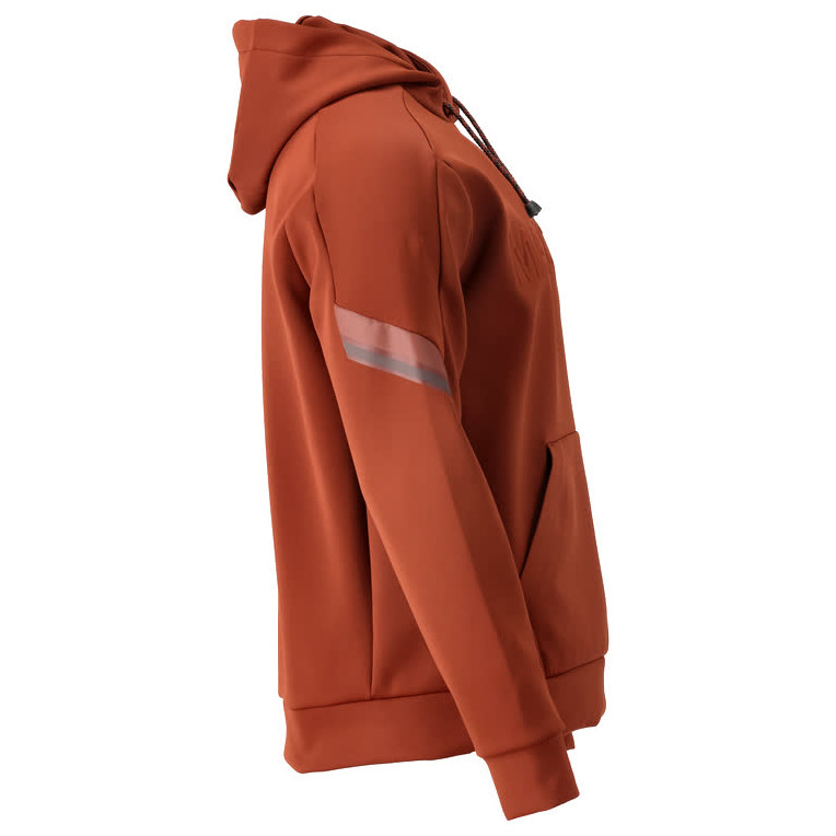 Fleece Kapuzensweatshirt mit MASCOT-Logo Kapuzensweatshirt Größe XS, Herbstrot Produktbild img5 L