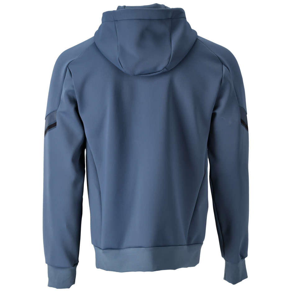 Fleece Kapuzensweatshirt mit MASCOT-Logo Kapuzensweatshirt Größe M, steinblau Produktbild img4 L