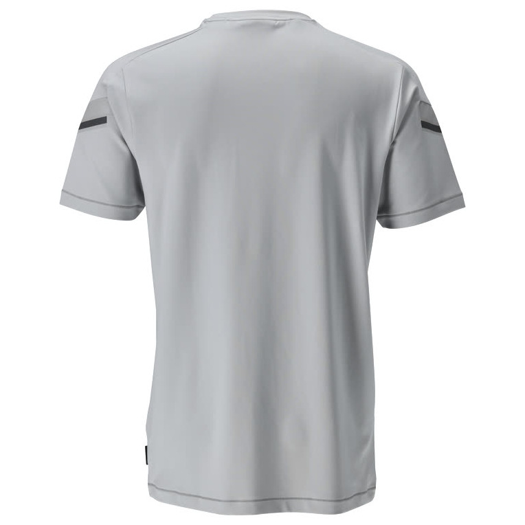 T-Shirt, moderne Passform T-shirt Größe M, silbergrau Produktbild img4 L