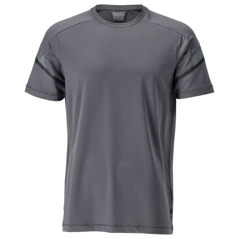 T-Shirt, moderne Passform T-shirt Größe XS, Anthrazitgrau Produktbild img1 L