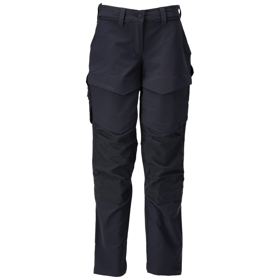 Hose mit Knietaschen, Damen Hose, schwarzblau Mascot Produktbild img1 L