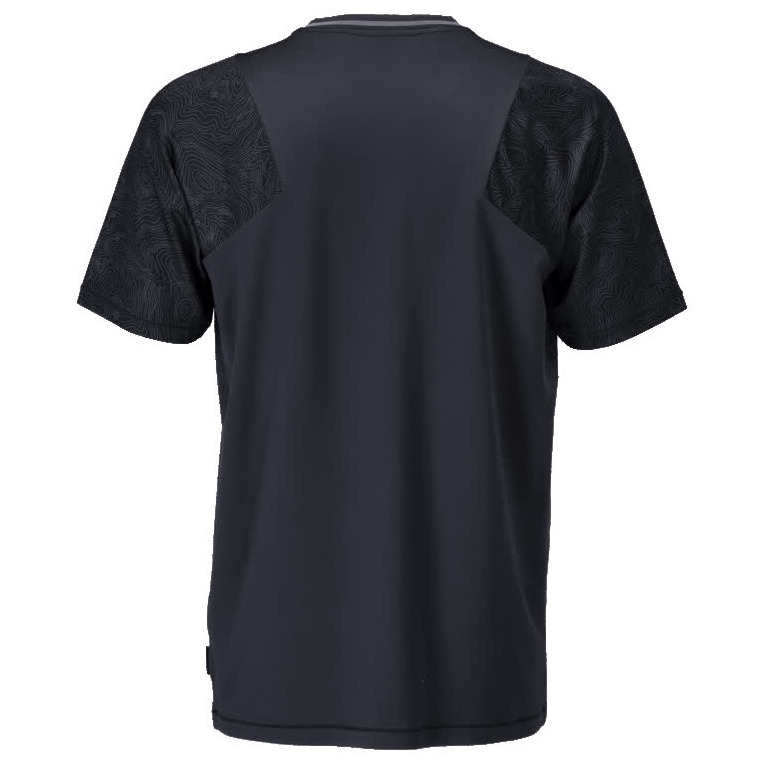 T-Shirt, moderne Passform T-shirt Größe M, schwarzblau Produktbild img4 L