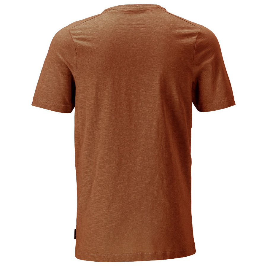T-Shirt, moderne Passform T-shirt Größe XL, Nussbraun Produktbild img4 L