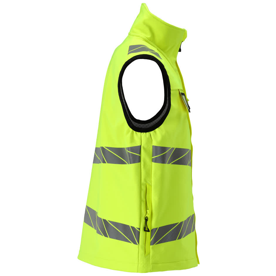 Soft Shell Weste Winterweste Größe 3XL, hi-vis gelb Produktbild img5 L