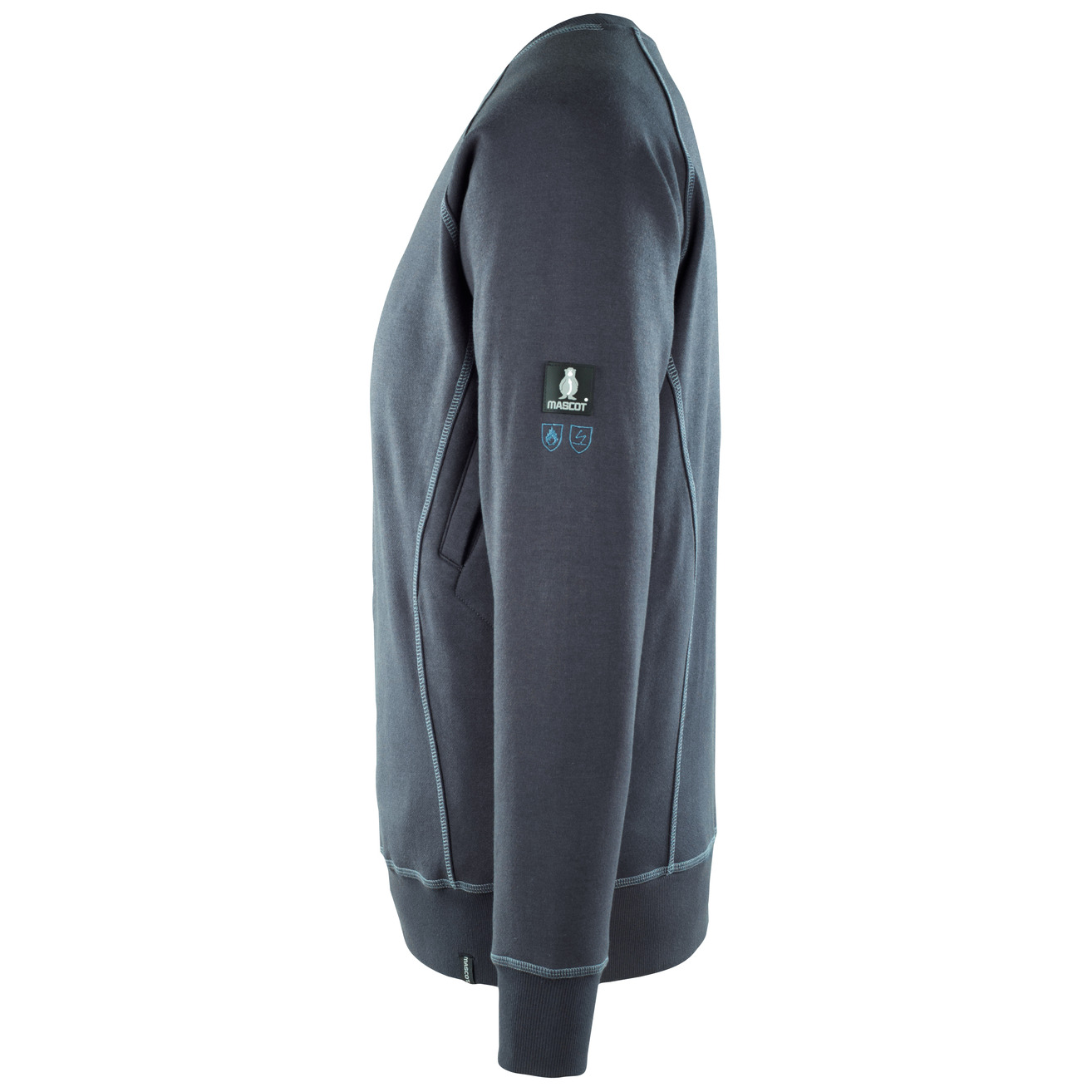 MASCOT® Horgen Sweatshirt Multisafe Größe 4XL, schwarzblau Produktbild img3 L