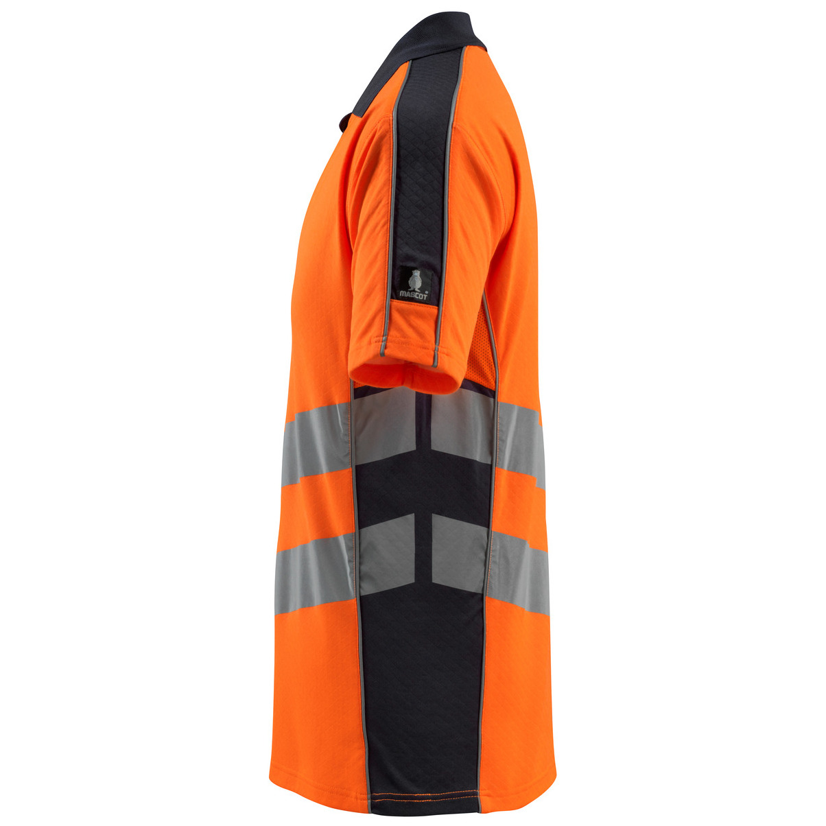 Murton Polo-shirt orange/schwarzblau, 2XL Mascot Produktbild img3 L