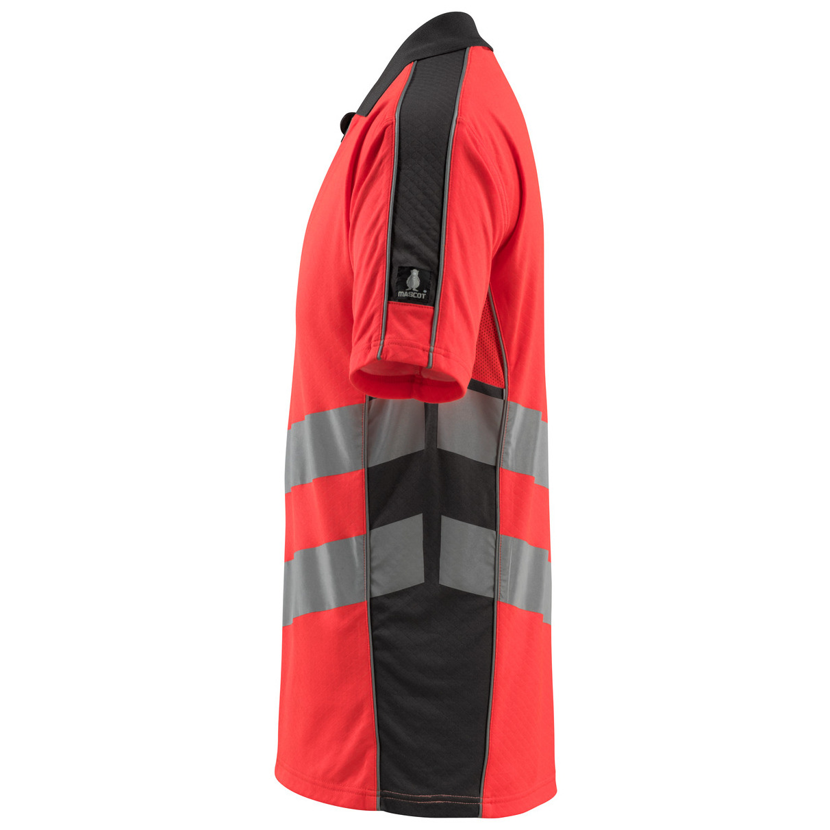 MASCOT® Murton Polo-shirt Größe 2XL, hi-vis rot/dunkelanthrazit Produktbild img3 L