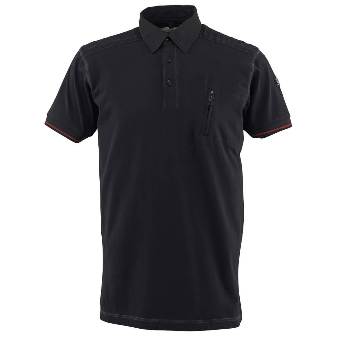 Kreta Polo-shirt schwarz, 2XL Mascot Produktbild img1 L