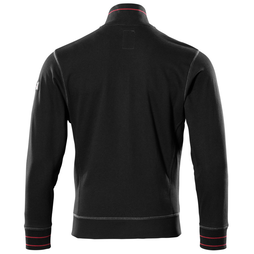 MASCOT® Chania Sweatshirt mit Reißverschluss Größe S, schwarz Produktbild img4 L