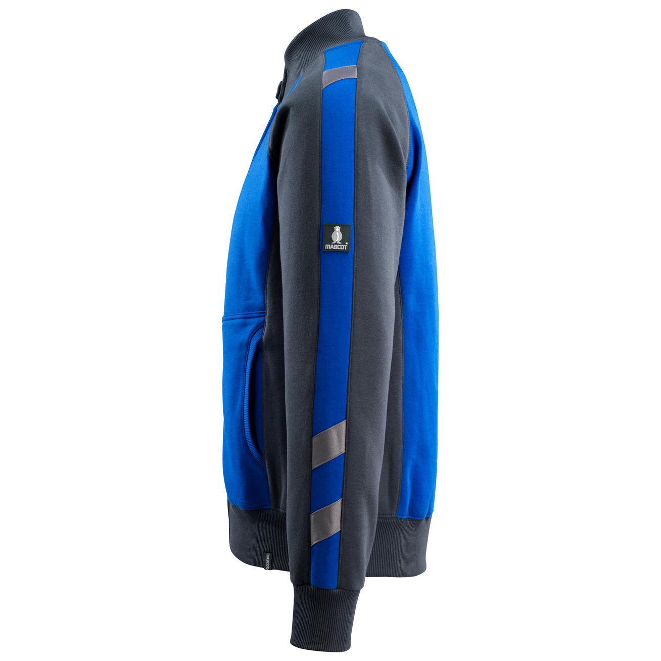 MASCOT® Amberg Sweatshirt mit Reißverschluss Größe L, kornblau/schwarzblau Produktbild img3 L