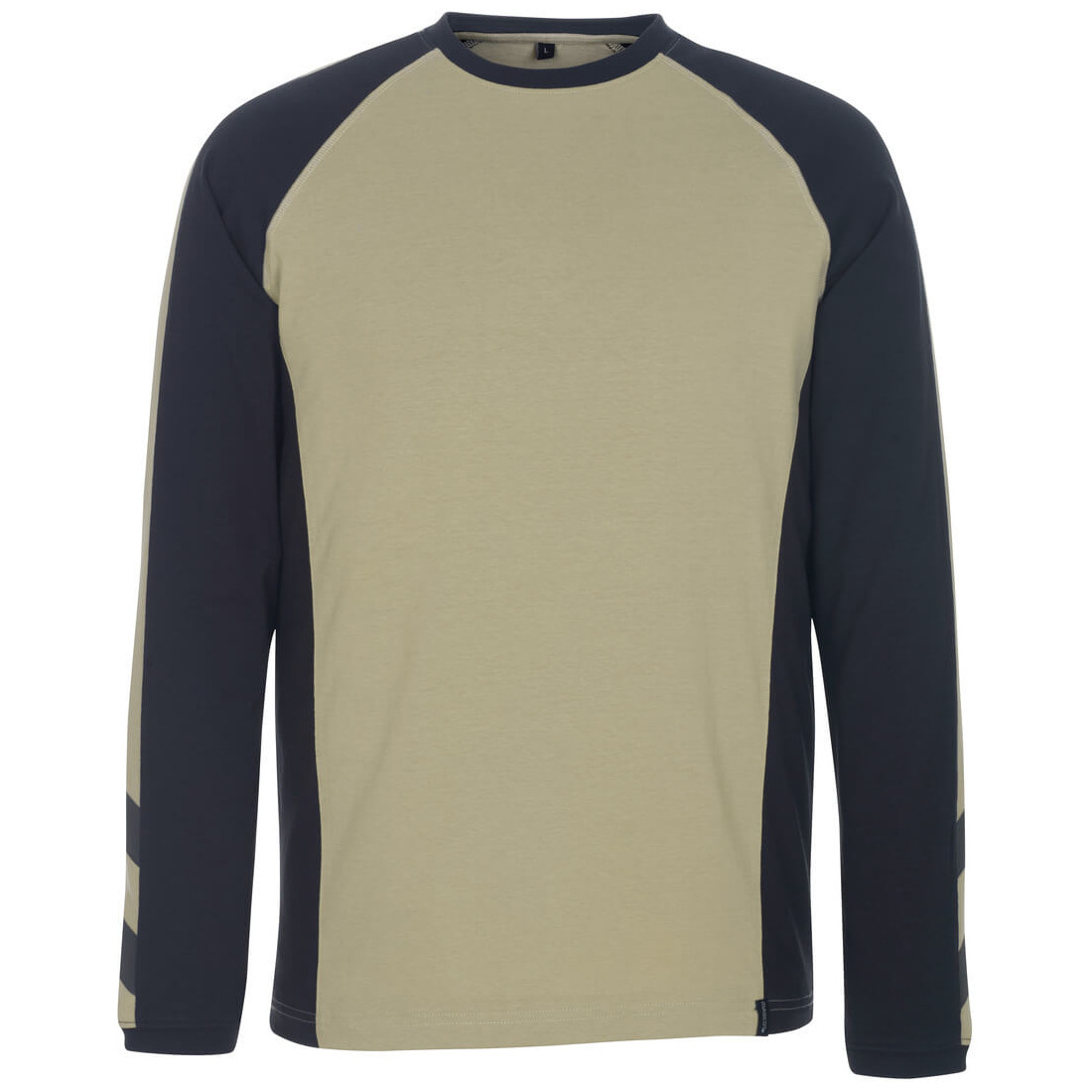 Bielefeld T-shirt hellkhaki/schwarz, 2XL Mascot Produktbild img1 L