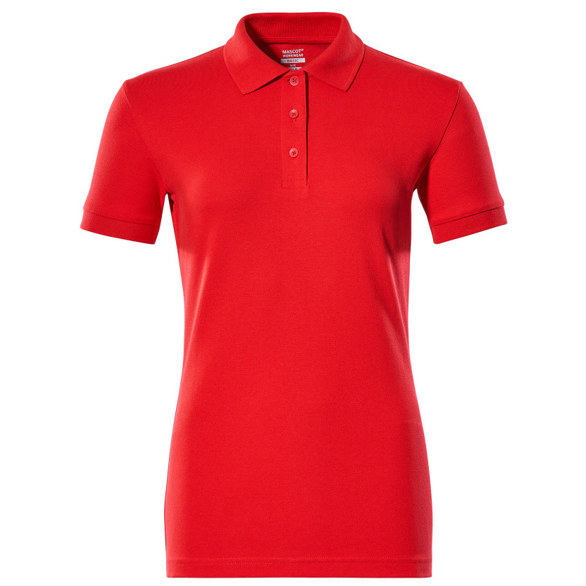 MASCOT® Grasse Damen Polo Shirt Größe XS, verkehrsrot Produktbild img1 L