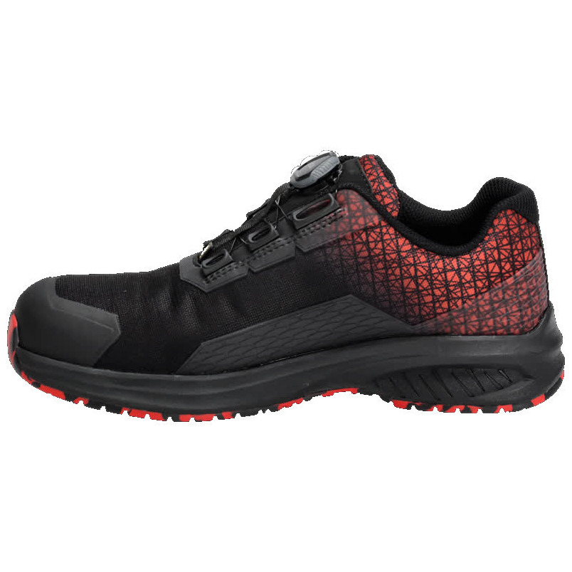 Sicherheitsschuhe S3S,BOA® Fit System Sicherheitsschuh S3S schwarz/verkehrsrot Produktbild img4 L