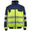 MASCOT® Livigno Pilotjacke Größe 2XL, hi-vis gelb/marine Produktbild img1 S