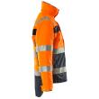 MASCOT® Teresina Winterjacke Größe 4XL, hi-vis orange/marine Produktbild img5 S