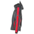 MASCOT® Gandia Jacke Größe XL, dunkelanthrazit/hi-vis rot Produktbild img3 S
