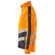 MASCOT® Sheffield Fleecejacke Größe 2XL, hi-vis orange/schwarzblau Produktbild img3 S