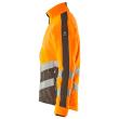 MASCOT® Sheffield Fleecejacke Größe 4XL, hi-vis orange/dunkelanthrazit Produktbild img3 S