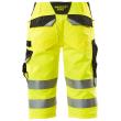 MASCOT® Luton Dreiviertel-Hose Größe C62, hi-vis gelb/schwarz Produktbild img4 S
