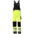 MASCOT® Newcastle Latzhose Größe 76C46, hi-vis gelb/schwarz Produktbild img1 S