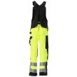 MASCOT® Newcastle Latzhose Größe 76C46, hi-vis gelb/schwarz Produktbild img4 S