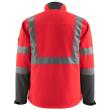 MASCOT® Kiama Soft Shell Jacke Größe 2XL, hi-vis rot/dunkelanthrazit Produktbild img4 S