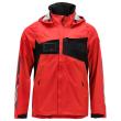 Hard Shell Jacke, wasserdicht verkehrsrot/schwarz, Mascot Produktbild img2 S