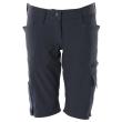 Shorts, Damenpassform, Stretch schwarzblau, Mascot Produktbild img1 S