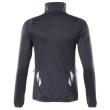 Fleecepullover mit kurzem Zipper, Damen Microfleecejacke Größe L, schwarzblau Produktbild img4 S