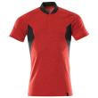 Polo-Shirt Premium ACCELERATE verkehrsrot/schwarz, Gr. S Mascot Produktbild img1 S