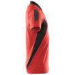 Polo-Shirt Premium ACCELERATE verkehrsrot/schwarz, Gr. XL Mascot Produktbild img5 S