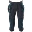 Dreiviertel-Hose, Hängetaschen, Stretch Handwerker-Dreiviertel-Hose Größe C54, schwarzblau Produktbild img1 S