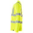 T-Shirt, V-Ausschnitt, lange Ärmel T-shirt Größe 4XL, hi-vis gelb Produktbild img3 S