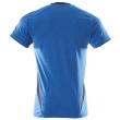 T-Shirt, moderne Passform T-shirt Größe 2XLONE, azurblau/schwarzblau Produktbild img4 S