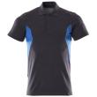 Polo-Shirt, moderne Passform schwarzblau/azurblau,  2XLONE Mascot Produktbild img1 S